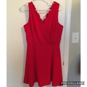Red cocktail dress!